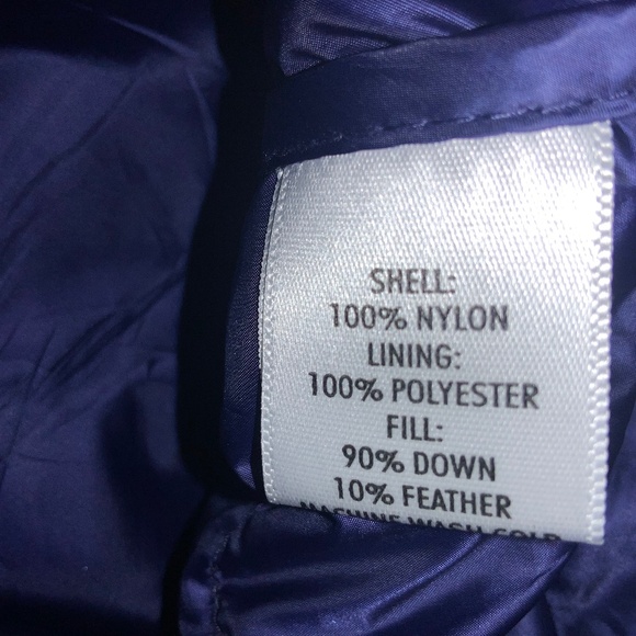 Saddlebred men’s Down puffer Vest Size M zip front zip pockets - Picture 5 of 6